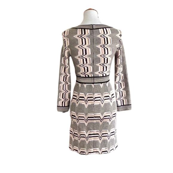 Missoni Chevron Knit Dress – Fall 2017 – 3/4 Sleeve – IT 38 - Picture 4 of 8